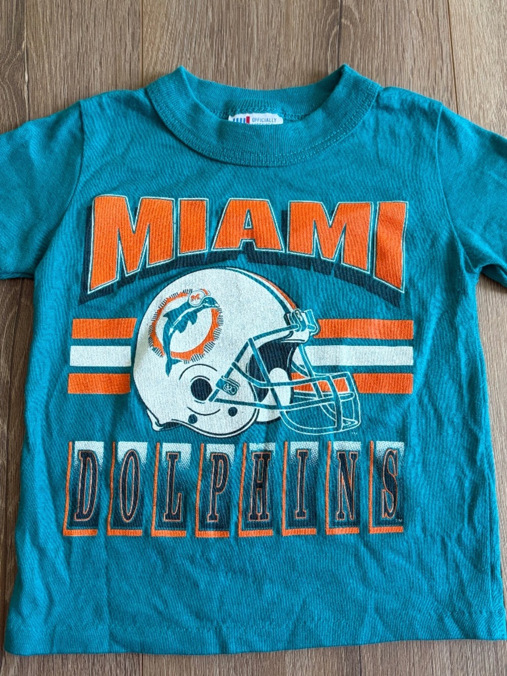 Vintage Miami Dolphins Toddler Tee l 3T